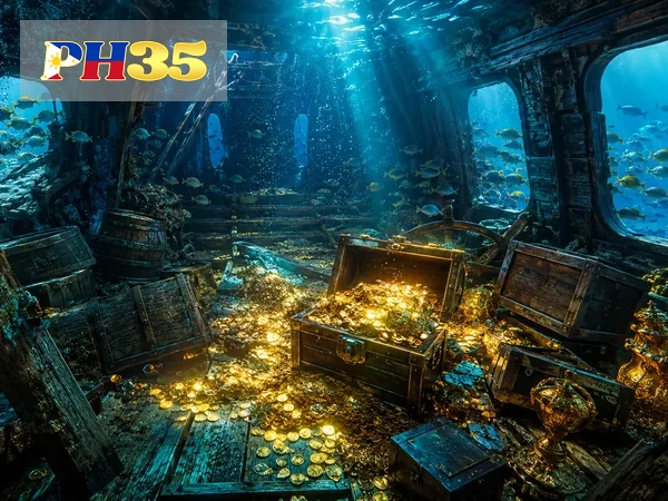 Treasure Boat Fishing gameplay image 3